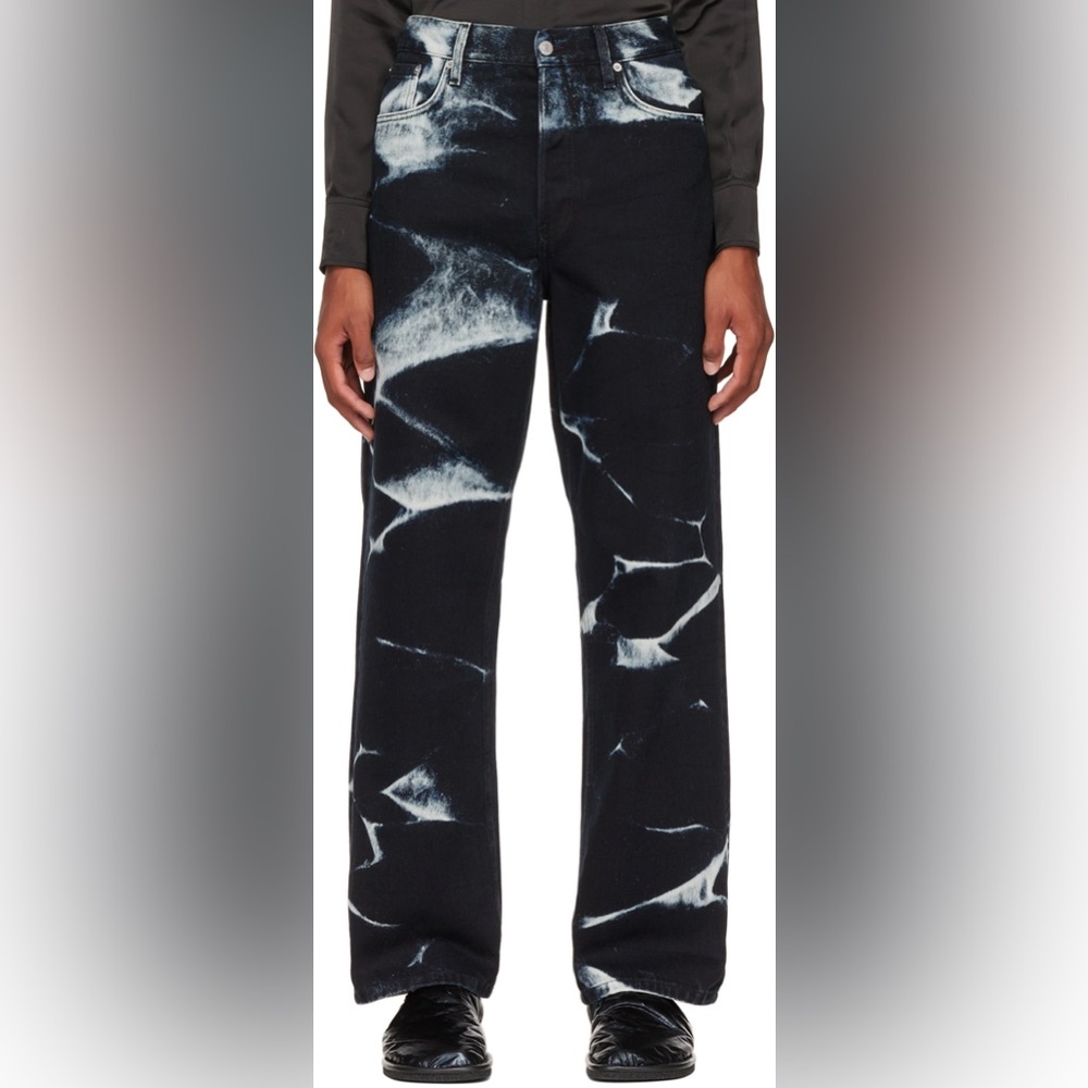 Dries Van Noten Black Denim Jeans